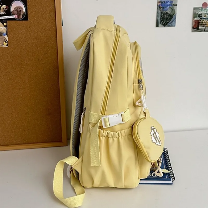 Ita Bag 2024 Autumn New High-capacity Canvas School Bag Popular Display Rucksack Preppy Style Solid Teenage Girls Bolsa Сумка