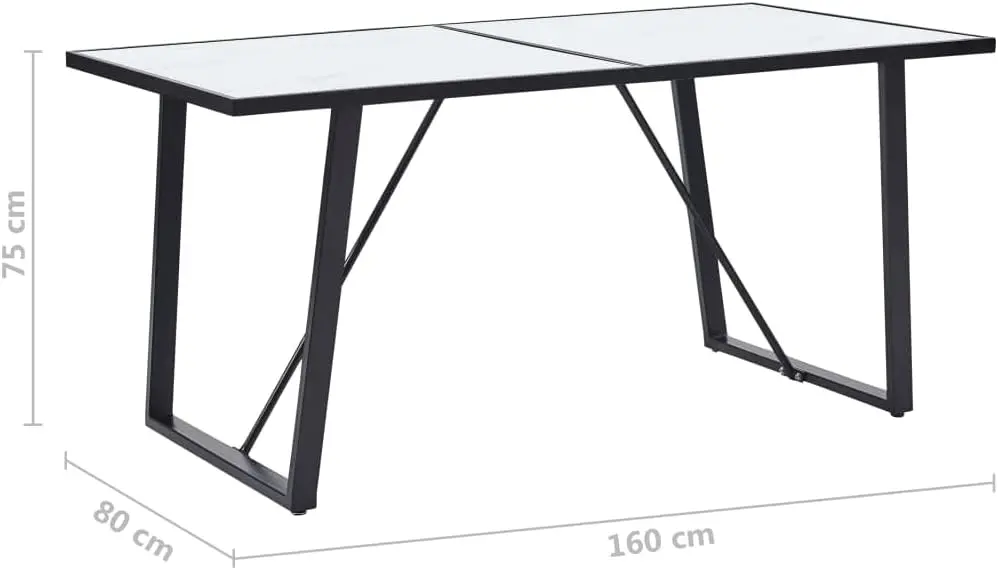 Mesa de comedor cuadrada, mesa de conferencia, mesa alta, mesa de centro moderna de mediados de siglo, para fiesta, cocina, sala de estar