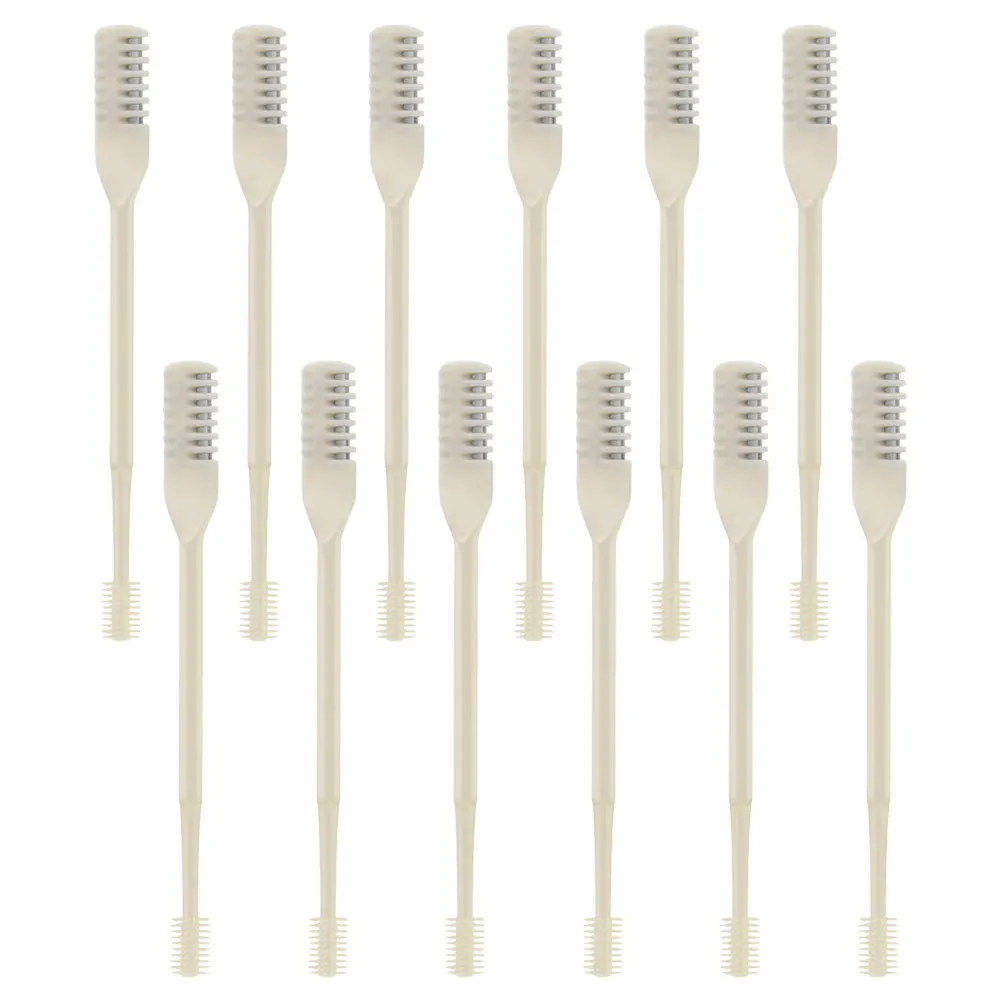 

12Pcs Nasal Hair Trimmer Manual Nose Hair Remover for Men and Women Dual Head Design Portable No Batteries Nasal Clippers