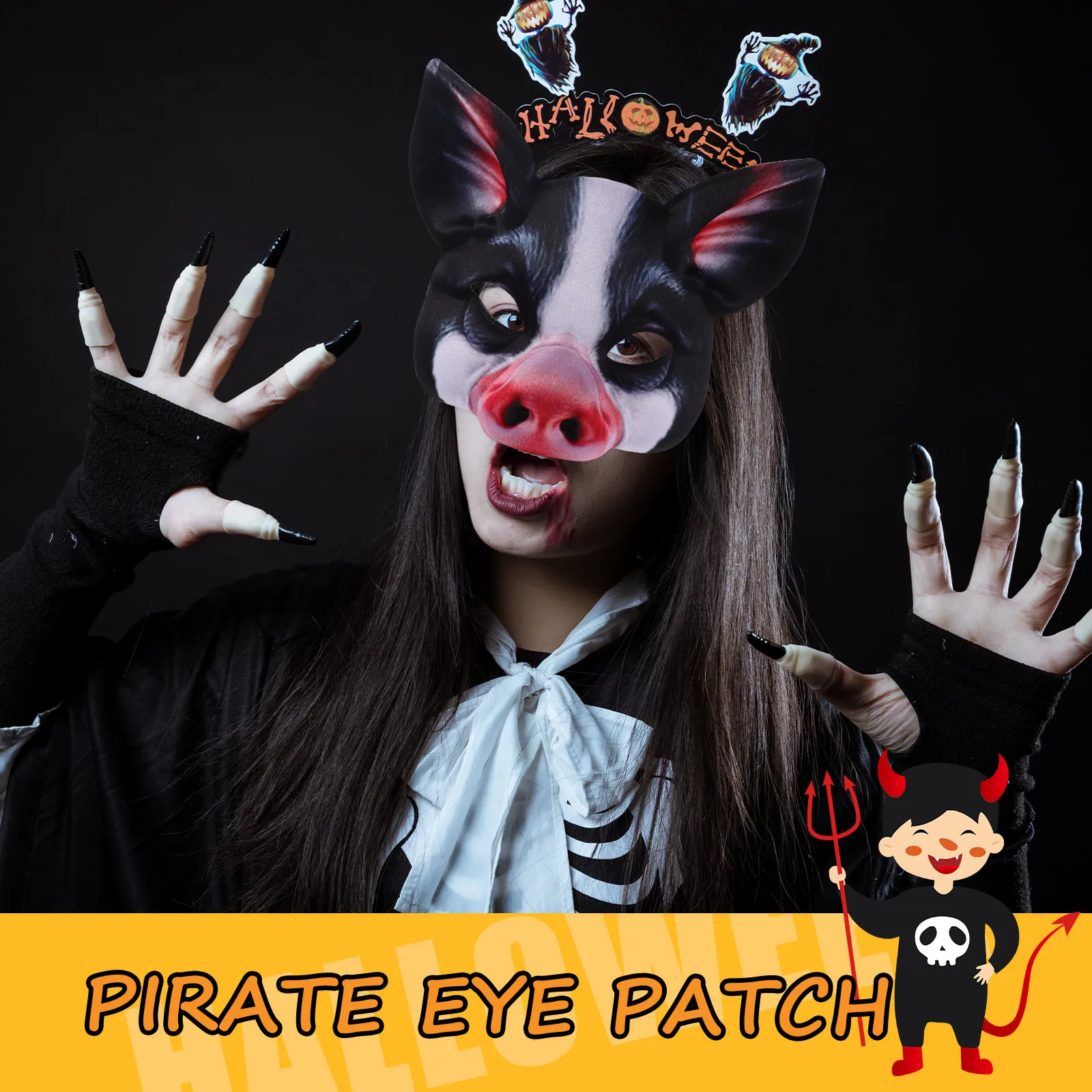5pcs-animal-pig-face-masks-halloween-costume-parties-masquerade-cosplay-realistic-farm-animal-digital-printing