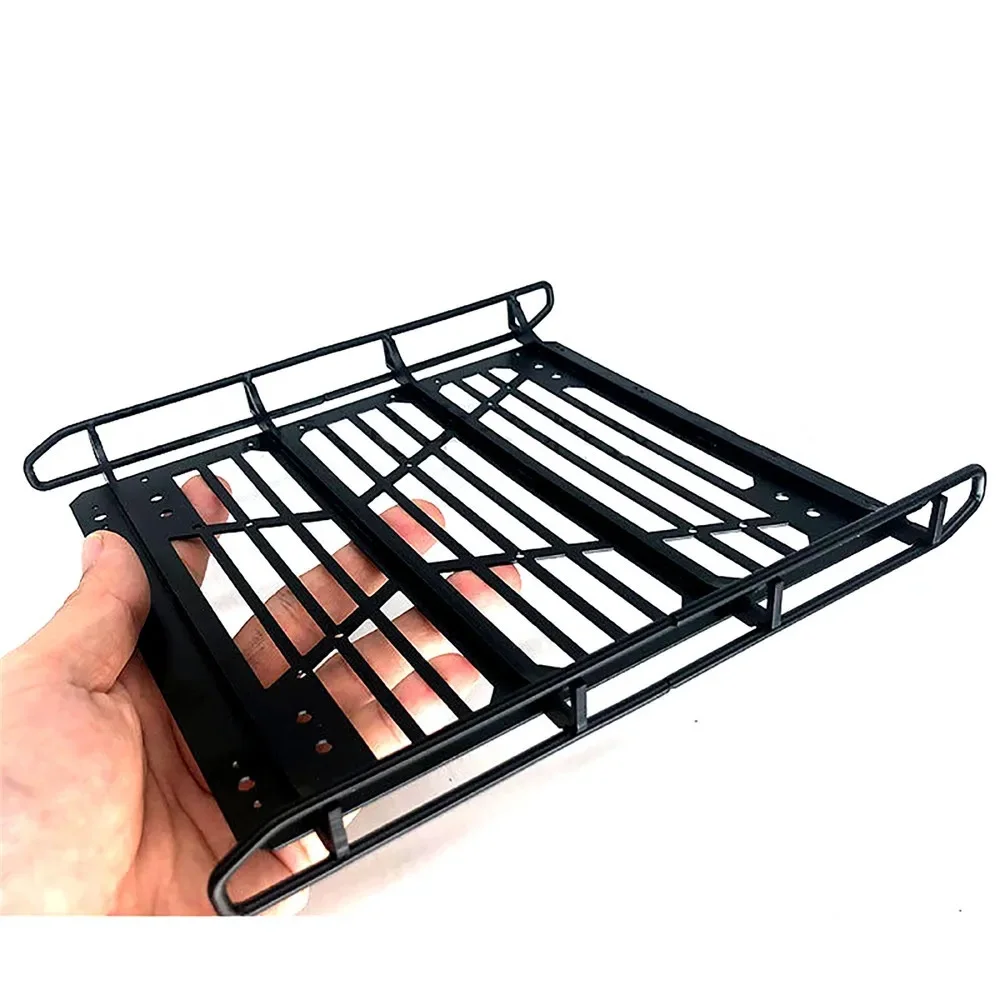 RC المعادن الصلب حامل سقفي حامل الحقائب مع أضواء ل 1/10 TRAXXAS سيارة TRX 4 TRX6 6X6 G63 G500 ترقية أجزاء