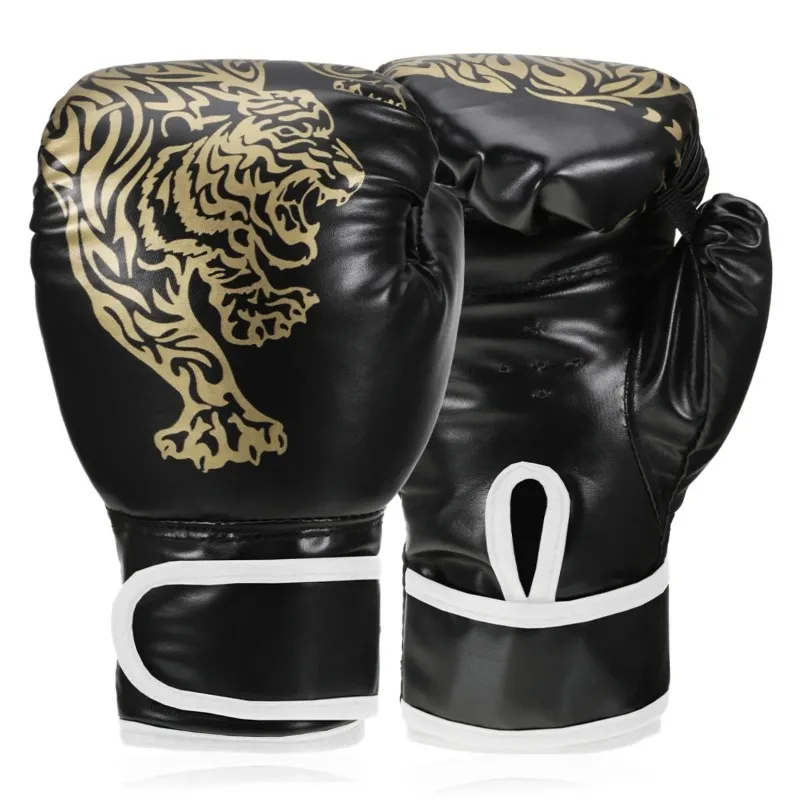 

Adults Boxing Gloves Breathable PU Leather Fighting Gloves Kids Boxing Training Kickboxing Gloves for Gym Indoor Outdoor Sport