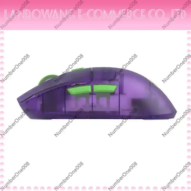Tri-Mode Wireless Gaming Mouse 26000DPI PAW3395 Sensor RGB Backlit Lightweight Computer Mice for Laptop PC