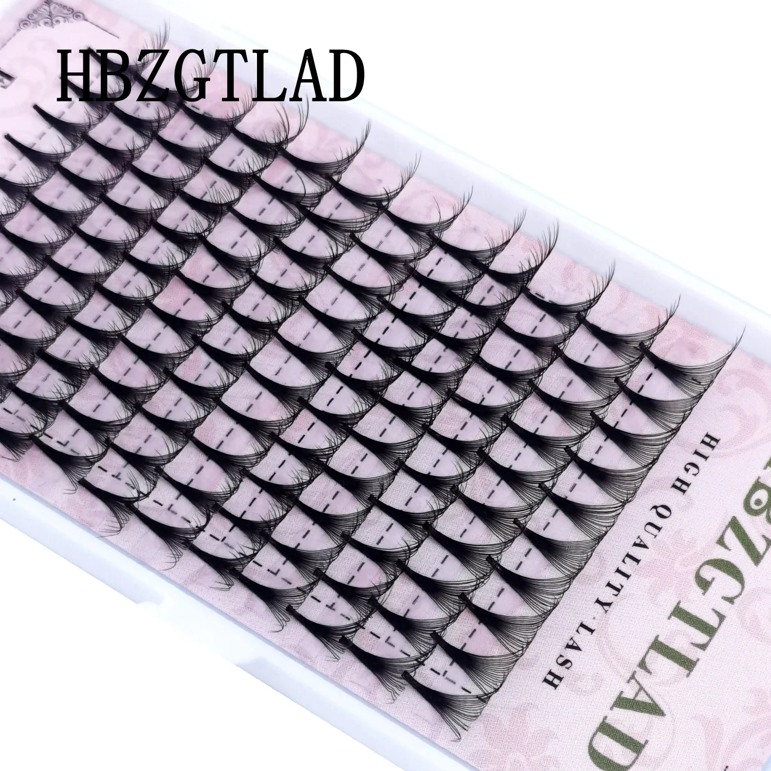 New 5-20D Lashes Pointy Base Premade Fans Loose Fans Medium Stem Sharp Thin Pointy Base Pre Made Volume Fans Eyelash Extensions