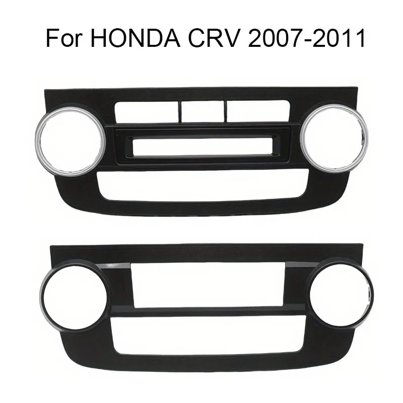 

Car Radio Fascia A/C Air Conditioning Dash Panel Frame Kit Console Bezel Replacement Adapter Plate for Honda CRV CR-V 2007-2011