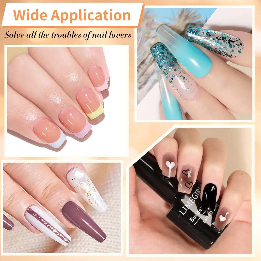 UND DER-Gel d'extension d'ongles, amélioration des ongles, application rapide, mise en forme des ongles, couche de base durable, colle à ongles, qualité salon