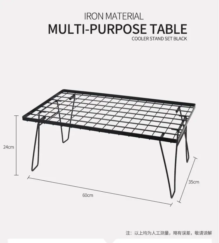 屋外折りたたみメッシュテーブル、竹板ダイニングテーブル、キャンプ用ポータブルバーベキューテーブル、多機能排水収納ラック