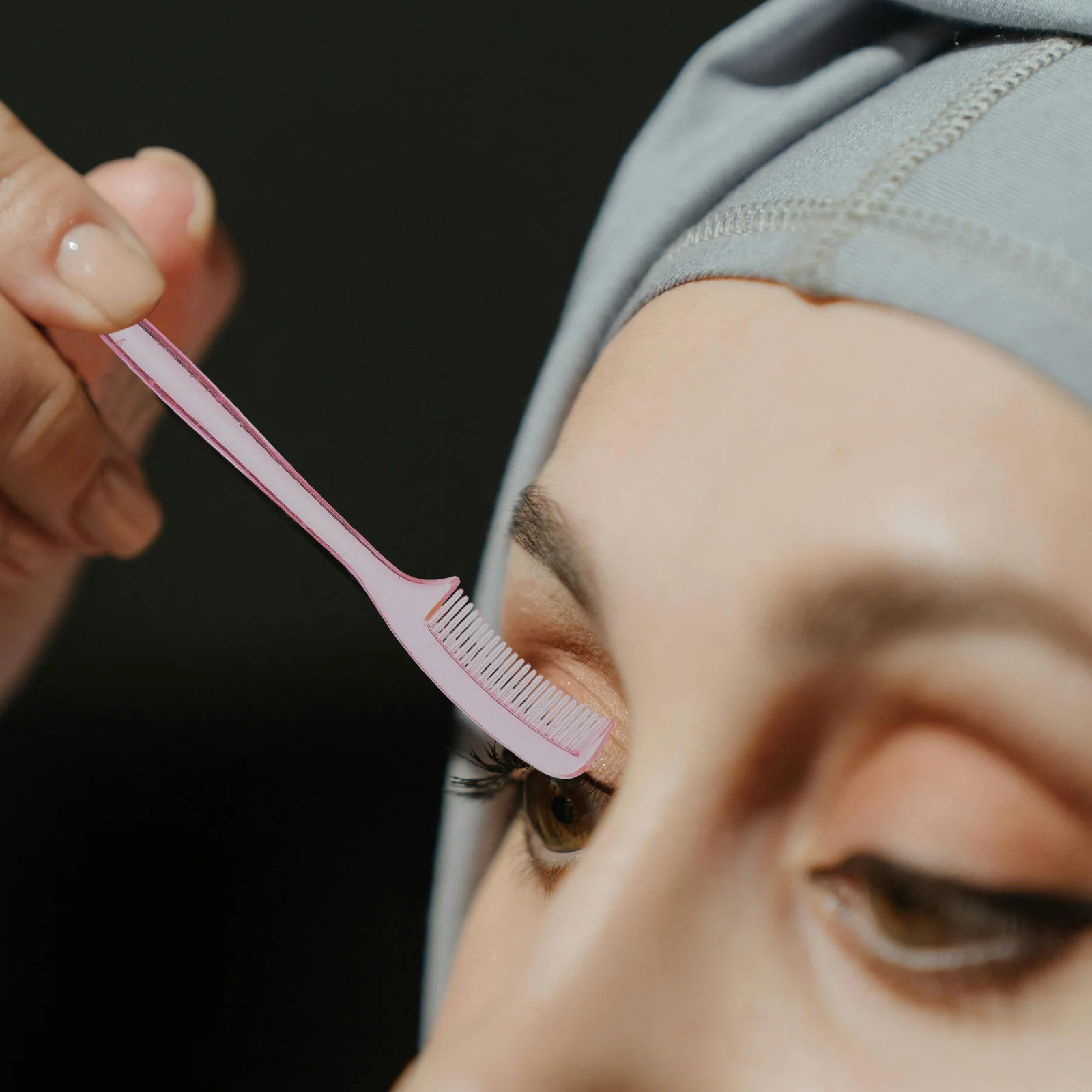 30Pcs Wimpern Kamm Mascara Applikator Augenbraue Definierer Glatte Kanten Polieren Wirkung Wimpern Kamm Augenbraue Definierer