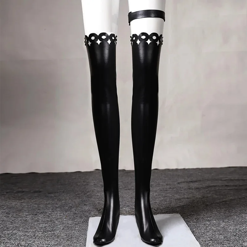 Presell Wuthering Waves Changli Cosplay Costume Wig Dress Uniform Headwear Stocking Jinzhou Halloween Party for Women Girl Props