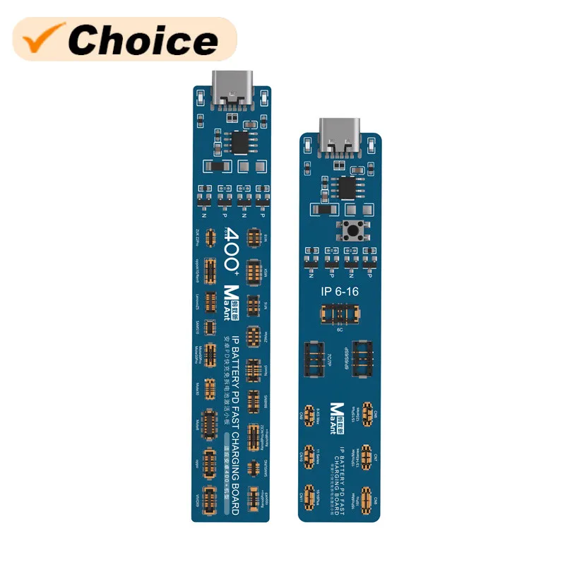 MaAnt M091 M092 One-click Battery Activation Charging Board for IP 6-16Series Android Overload Protection Type-C Fast Charging