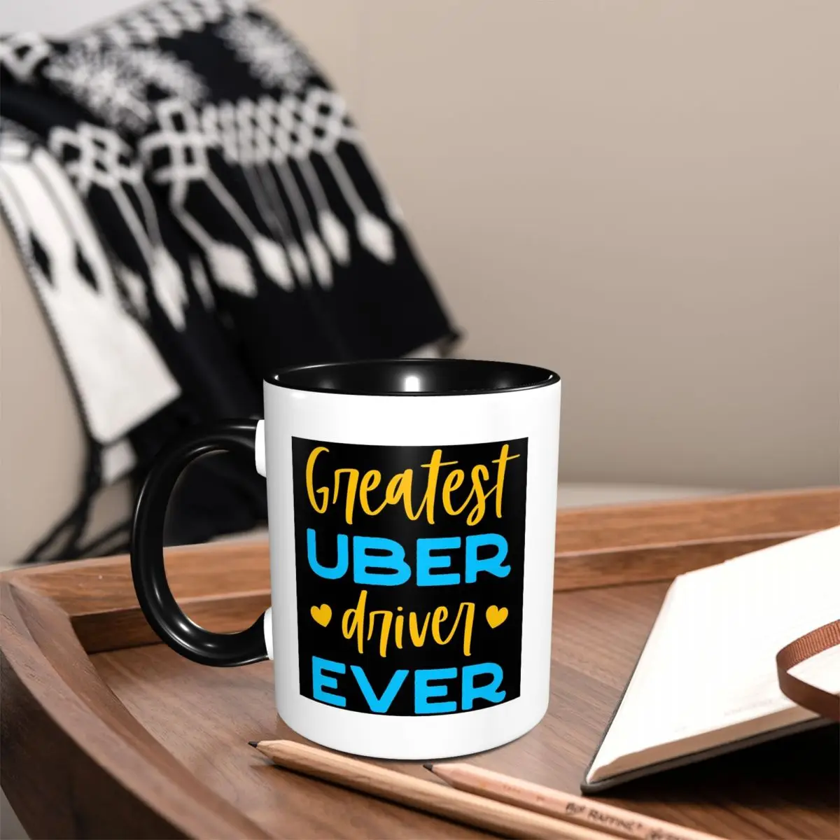 Greatest Uber Eats Driver Ever Rideshare Car Driving Mug  Ceramic Coffee Cups Tea Mugs Milk Cup Drinkware Gift for Woman Man