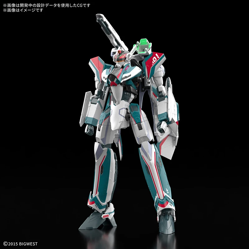 BANDAI HG 1/100 Macross Delta VF-31S Siegfried (uso de moldadores Ava) Ver. Brinquedo modelo de montagem de figuras de ação de anime