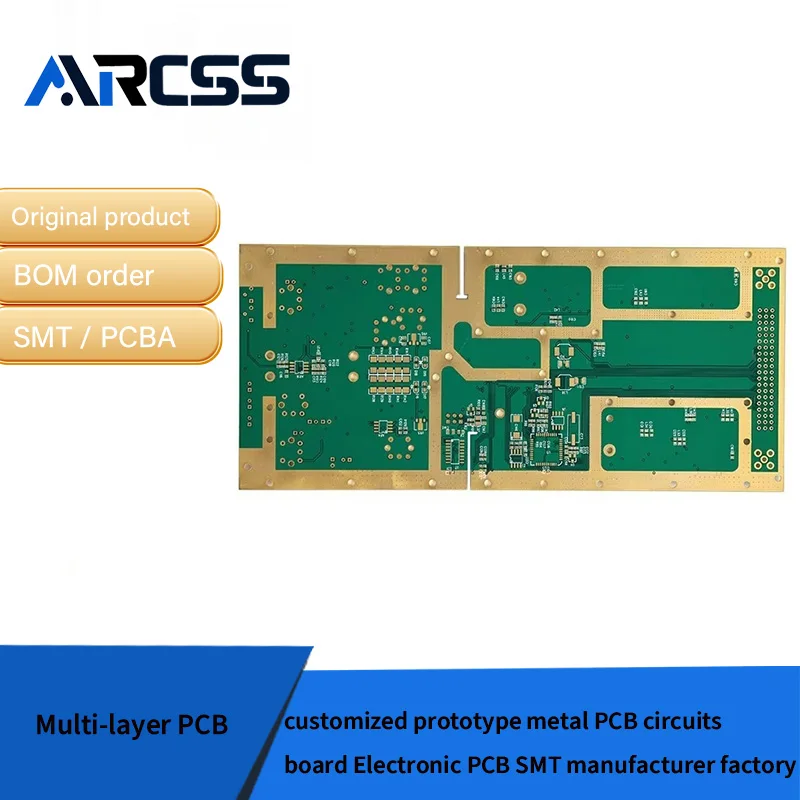 customized prototype metal PCB circuits board Electronic PCB SMT manufacturer factory
