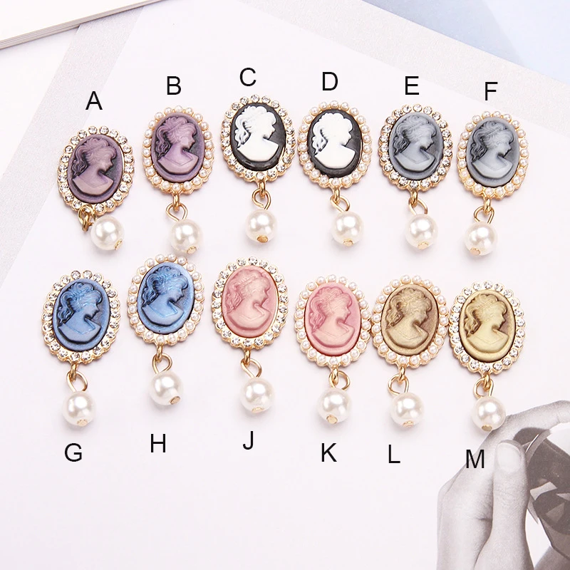 Król smok nowy nabytek Rhinestone perła przycisk używany na pałąk dekoracji 39MM * 17MM 3 sztuk/partia mieszkanie powrót złoty kolor KD615