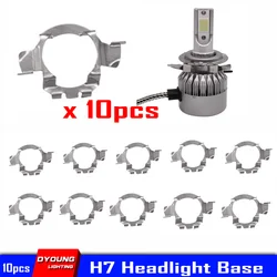 H7 adaptörü far soket araba Led ampul tutucu lamba tabanı Volkswagen BMW Audi mercedes-benz Nissan 10 adet d101 sıcak satış Dyoung