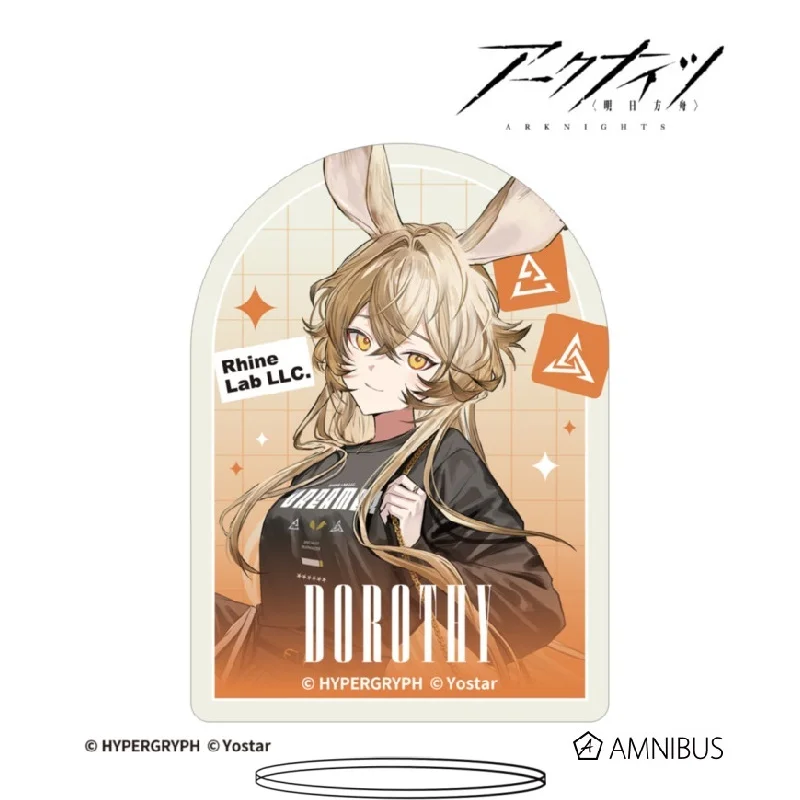 15CM Anime Arknights Acrylic Figure Stand Model Plate Bedroom Decoration Animation Peripheral Holiday Gifts Keychains