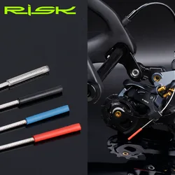 RISK 20pcs Heat Shrink Bicycle Cable End Caps Ultralight Bike Shifter Inner Cable Tips Wire End Cap Brake Cable Tips Crimps