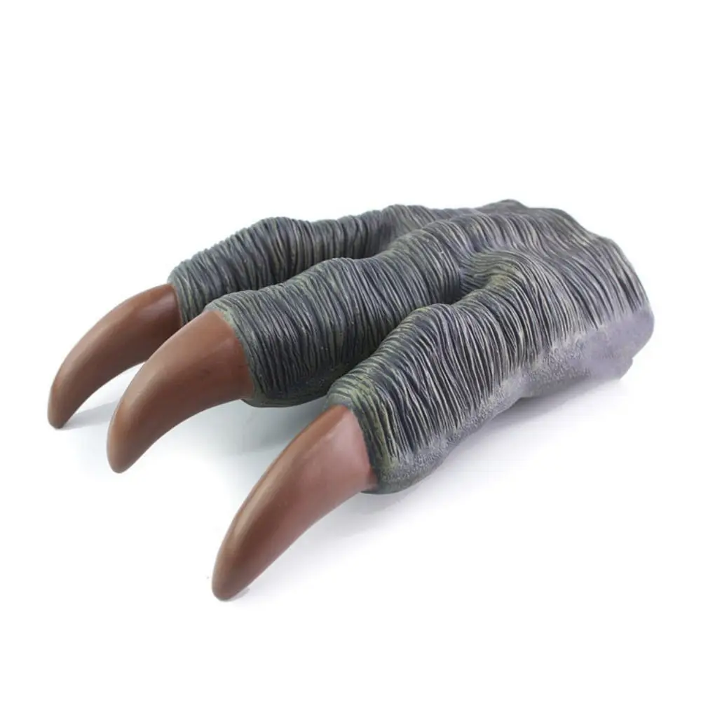 

Simulation Dinosaur Claws Dinosaur Soft Claw Gloves Dragon Hands Claw Zombie Costume Halloween Werewolf Hands Rubber Soft
