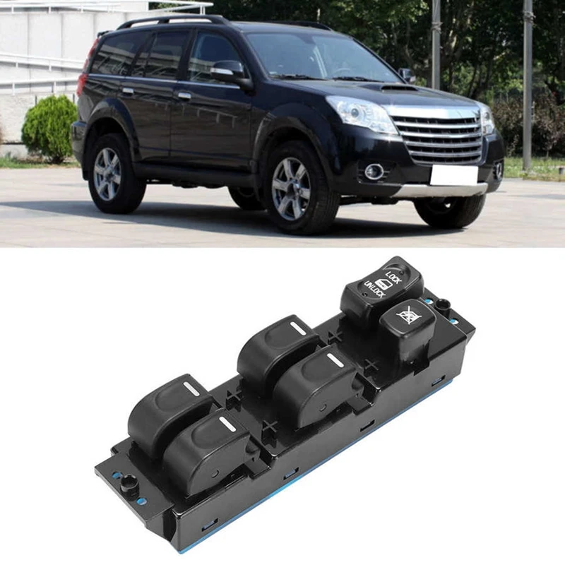 Front Left Driver Side Window Lifter Switch 3746100-K00-C1 For Great Wall Hover CUV Haval H5