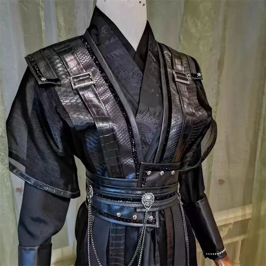 chinese traditional hanfu clothes men vintage hanfu cosplay clothing man japanese samurai couple ancient folk tang suit