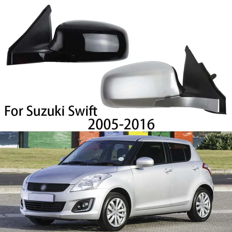 

For Suzuki Swift 2005 2006 2007 2008 2009 2010 - 2016 Auto Side Rear View mirror with electric Adjust Outside Rearview Mirror