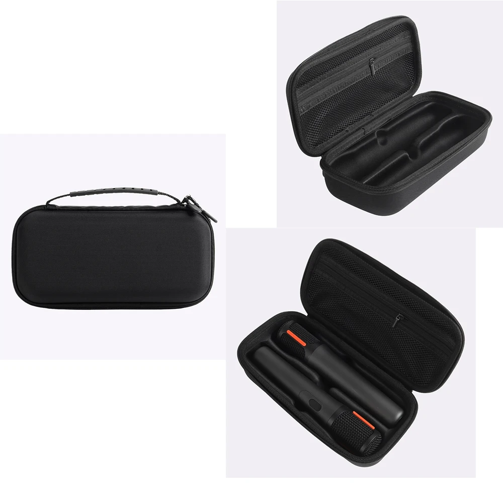 

Wireless Microphone Case for JBL Speaker Wireless Two Microphone System,Protable Handheld Dual Mic Travel Bag Storage Box