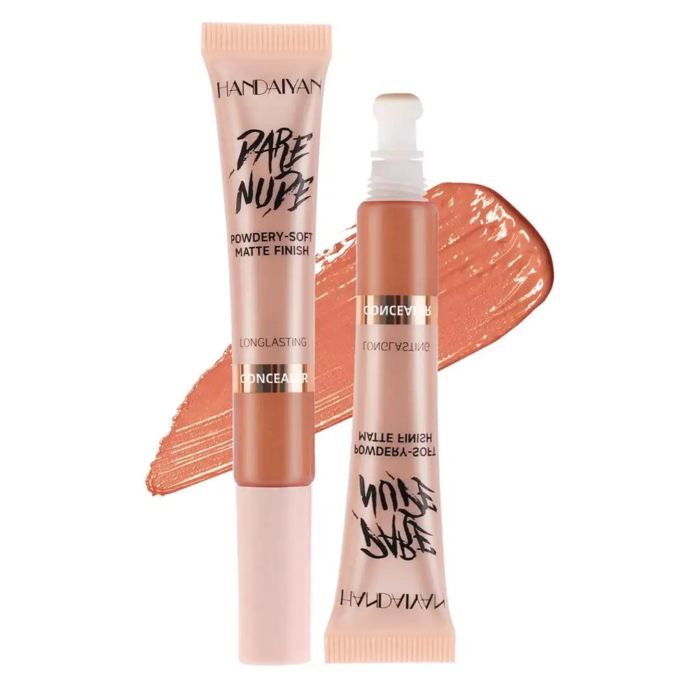 Mattes Gesicht Concealer lang anhaltende Abdeckung dunkle Kreise Öl modifizieren Concealer Foundation 8 Haut Akne Kontrolle flüssige Ton Poren k1b0