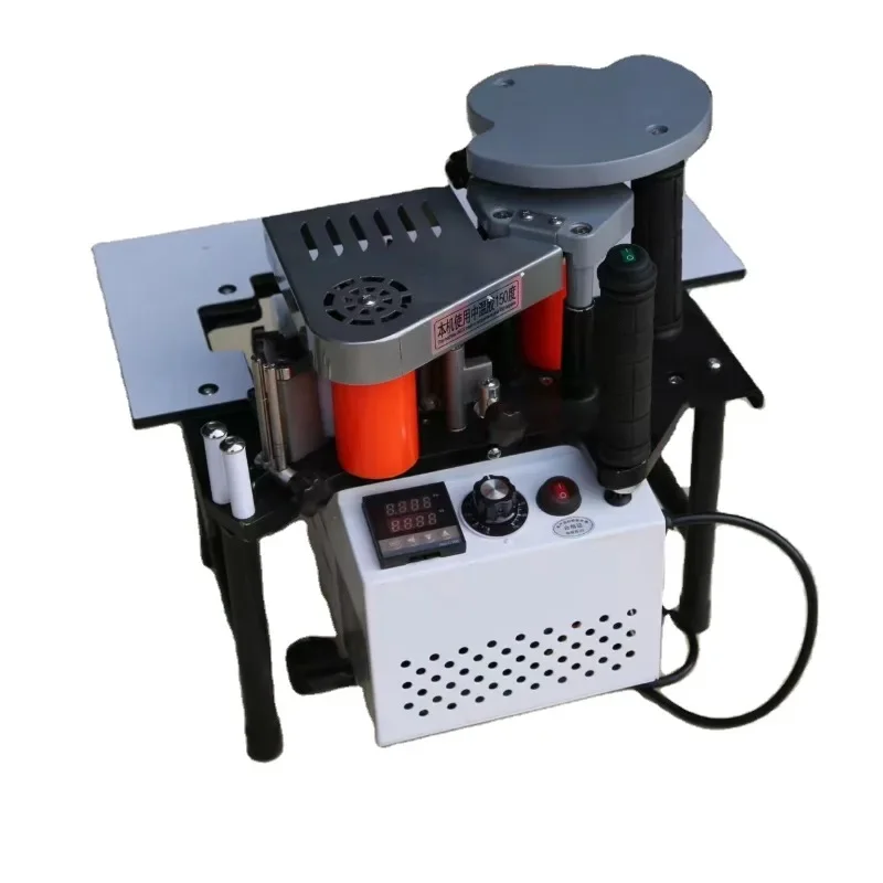 Portable Edge Banding Machine Manual Curve Straight Mini Woodworking Edge Banding Edge Trimming