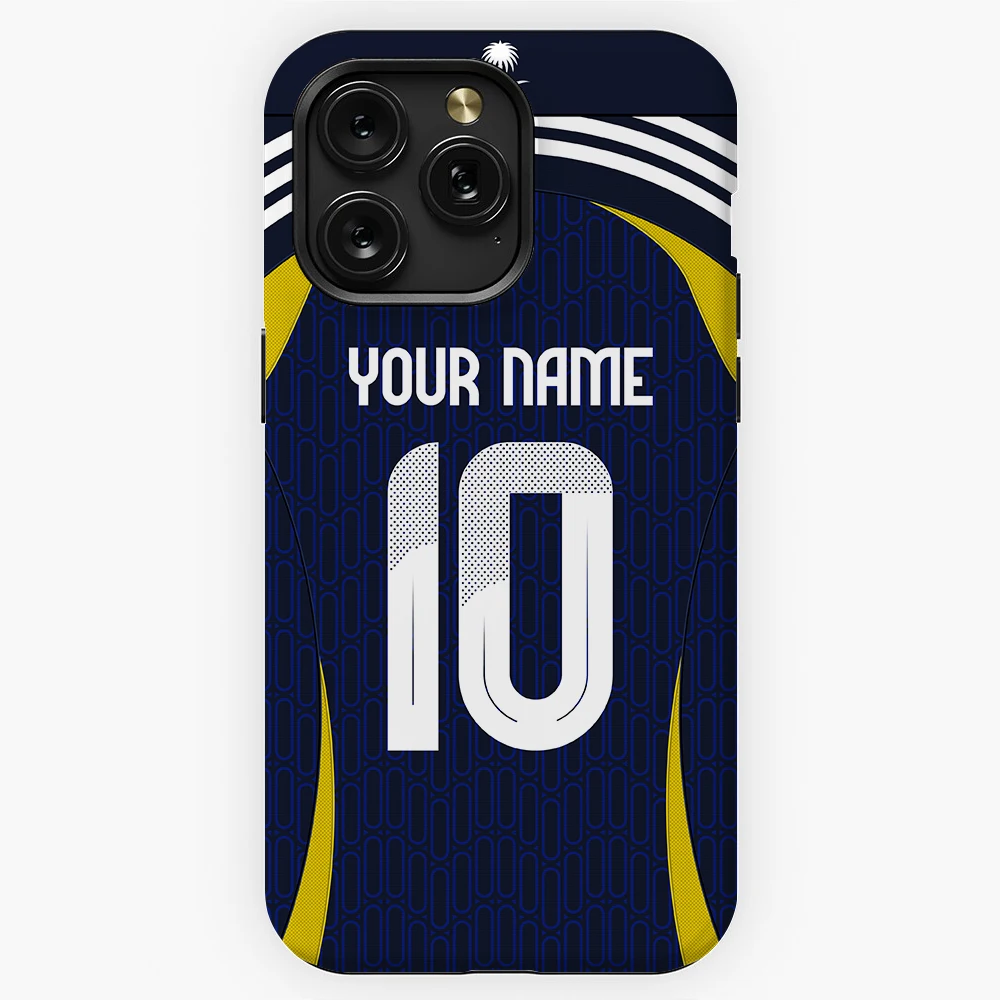 Saudi Arabia Al Nassr Ronaldo-Al Cover Case for iPhone 16 15 14 13 Pro Max 12 11 Mini X XS XR 7 8 Plus SE