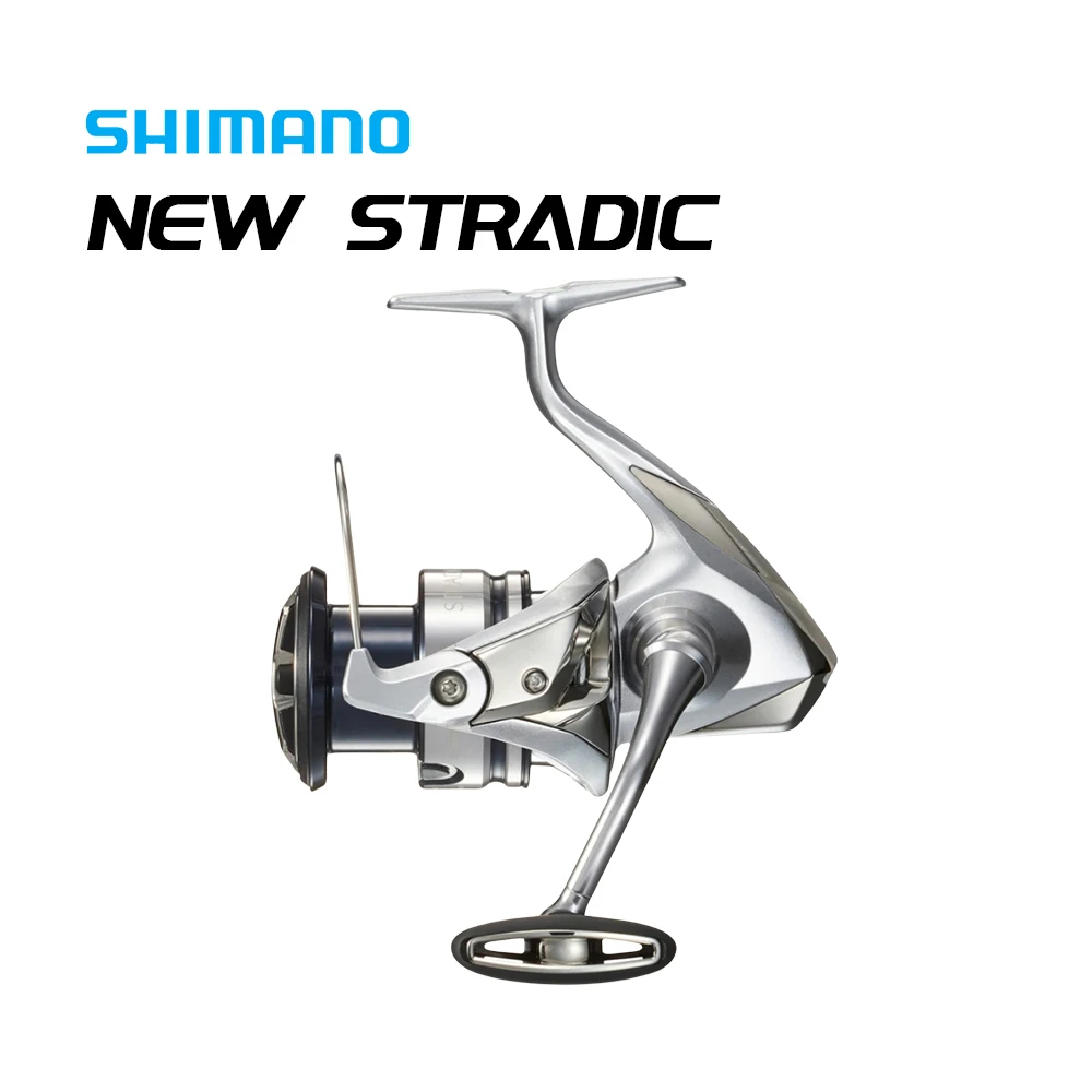 

SHIMANO Original 2023 Stradic Spinning Fishing Reel Hagane Body Long Stroke Arc Spool Infinitydrive Technology SR-One-Piece Bail