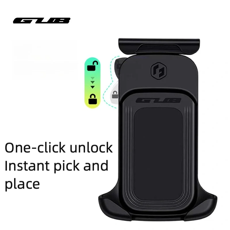 GUB P18 الدورية الهاتف المحمول كتيفة ثابتة دراجة هوائية جبلية الملاحة دراجة كهربائية ركوب حامل هاتف المحمول أداة #3