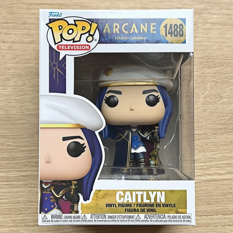 Funko Pop! Original  Arcane League of Legends Caitlyn #1488 - Authentic LOL Vinyl Figure Collectible Desktop Decor Gift for Fans