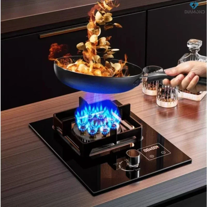 Good Wife Gas Stove - Single stove for household. Liquefied gas or natural gas. Fierce fire. Embedded or standing.