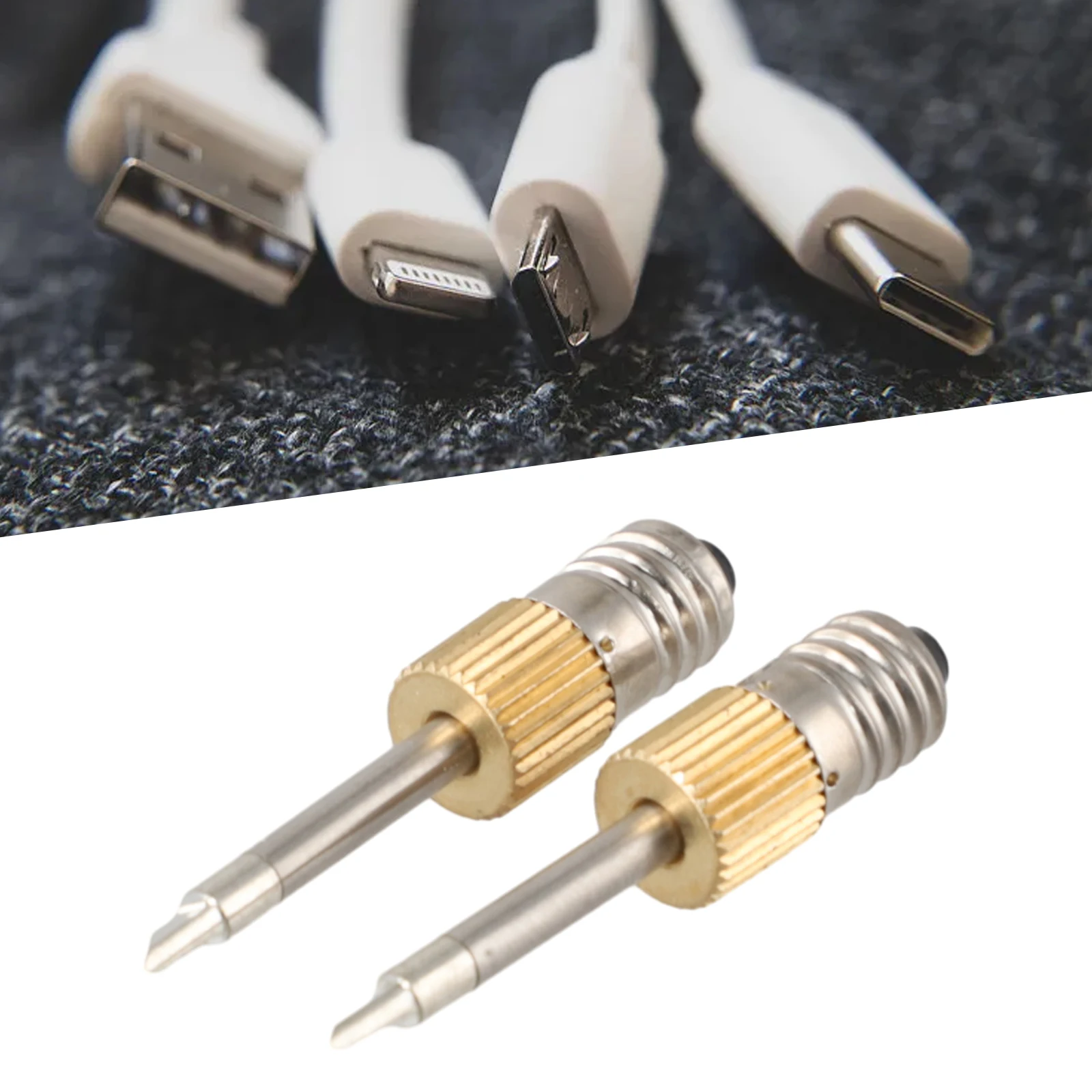 2PCS 50mm E10 Interface Solder - огляд і ціна Welding Tools In Workshop