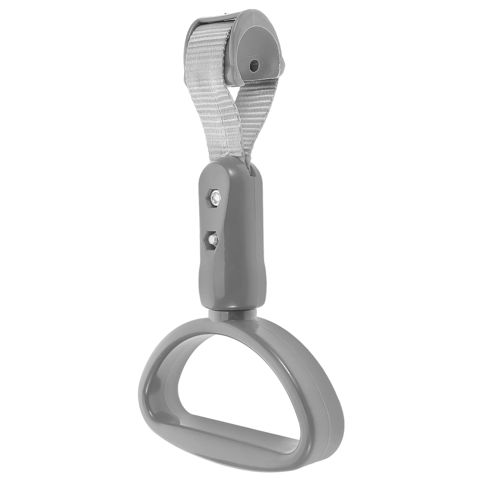 

HEALEEP Gray Semicircle Bus Handle for Subway Vehicle Car Hand Strap Replacement