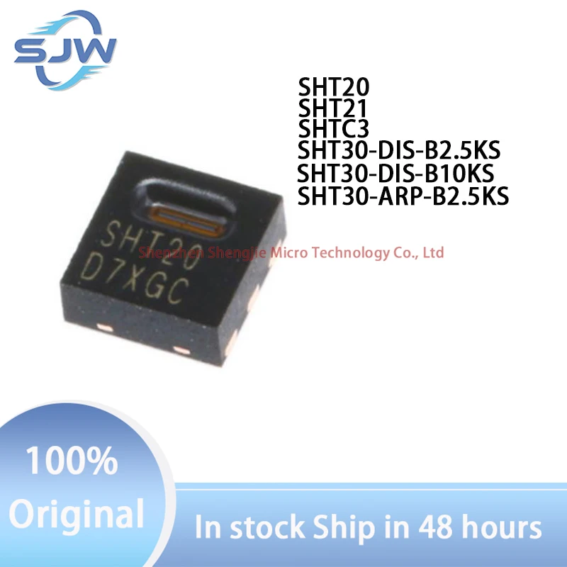 

SHT20 SHT21 SHTC3 SHT30-ARP-B2.5KS SHT30-DIS-B2.5KS SHT30-DIS-B10KS DFN4 DFN6 DFN8 Temperature and humidity sensor