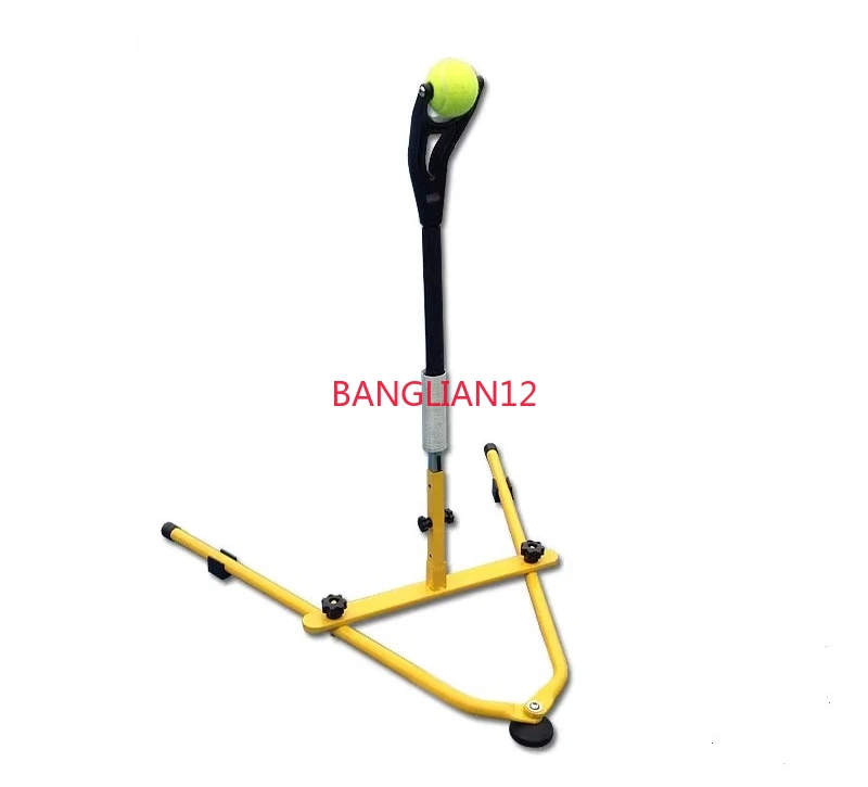 

Rotary tennis trainer, portable tennis swing trainer