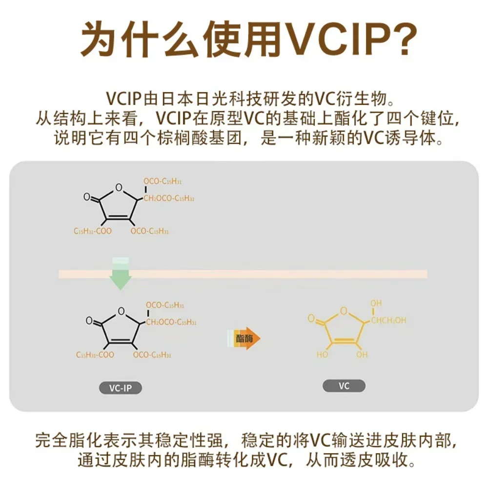 VCIP Siero 30ml Idratante Riparatore Schiarente Tono Della Pelle Fermezza Incandescente Vitamina C Siero Sbiancamento Della Pelle Del Viso Prodotto Per La Cura