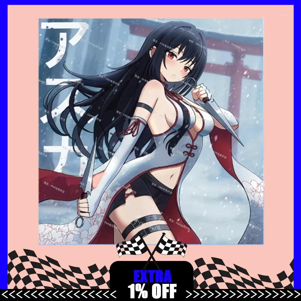 PAN Esports GAMESENSE RADAR x ASUKA FPS Glass Mousepad Smooth Speed Mouse Pad Covering Primer For APEX Valorant Pc Accessories