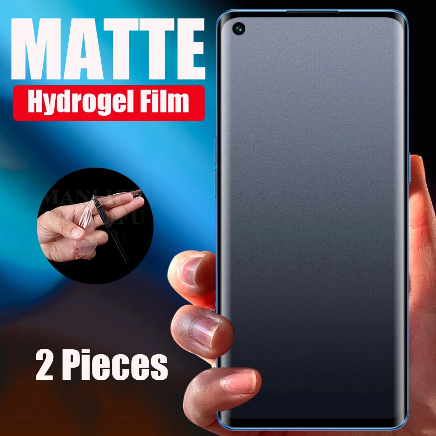 

Пленка Гидрогелевая матовая для Samsung Galaxy S20 S21 S10 Plus Note 20 10 Ultra A51 A52 A71 A72 A50 A70 A32, 2 шт.