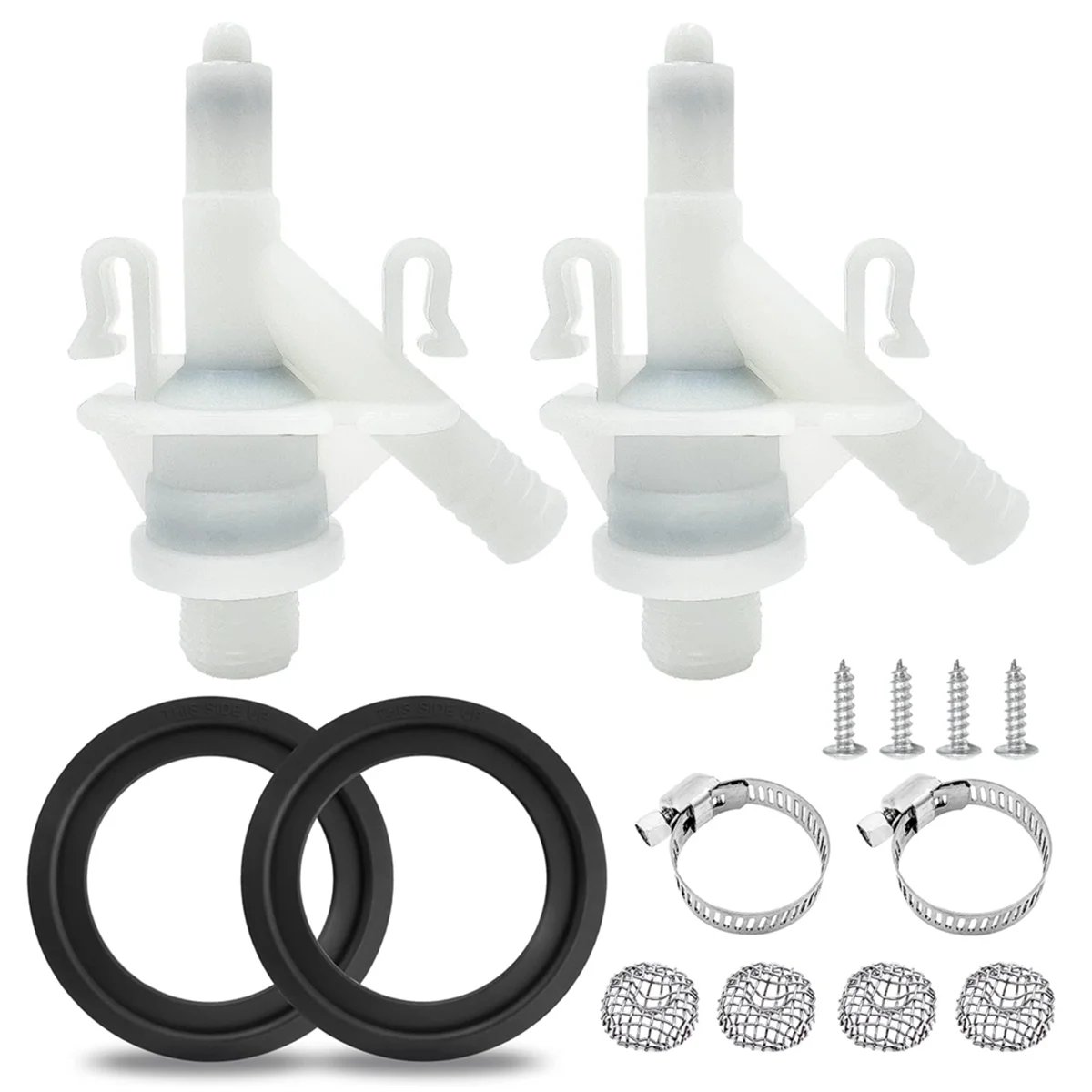 

2Pack 385311641 Water Valve Kit for Sealand/Dometic Toilets Series