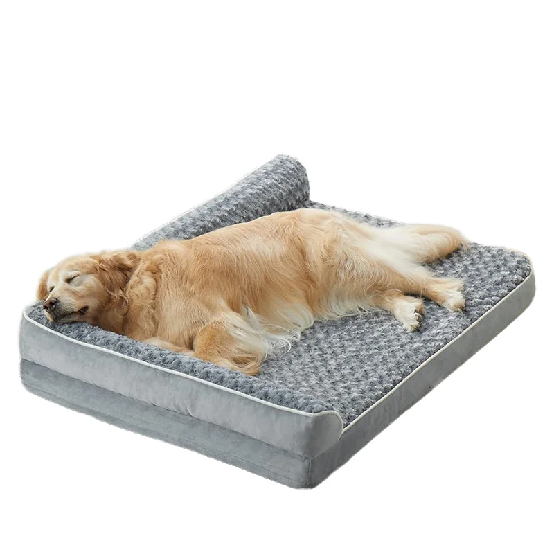 

Comfortable Orthopedic Extra Large Luxury Pet Dog Bed Deep Sleeping Beds in the Shape of a Sofa