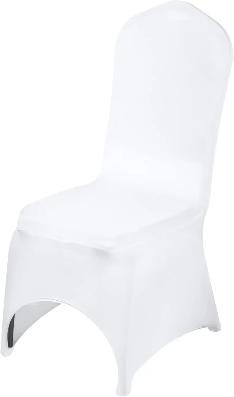 

50 Pcs White Chair Covers Polyester Spandex Chair Cover Stretch Slipcovers for Wedding Party Chair Decoration Covers
