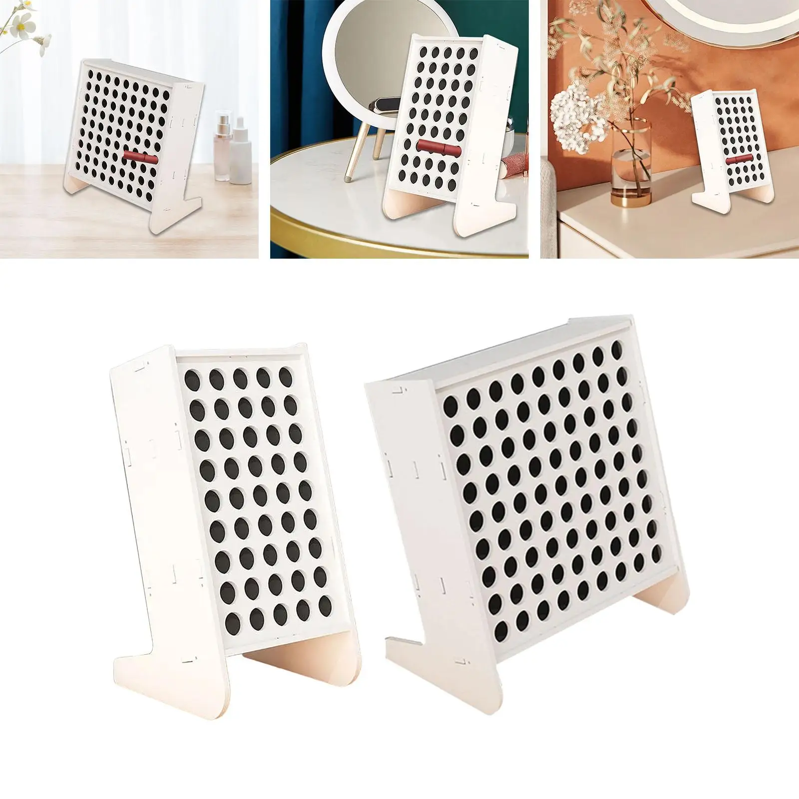 

Marker Pen Organizer Paint Brushes Marker Holder Multi Holes Desktop Space Saving Display Stand for Home Decor Office Desk