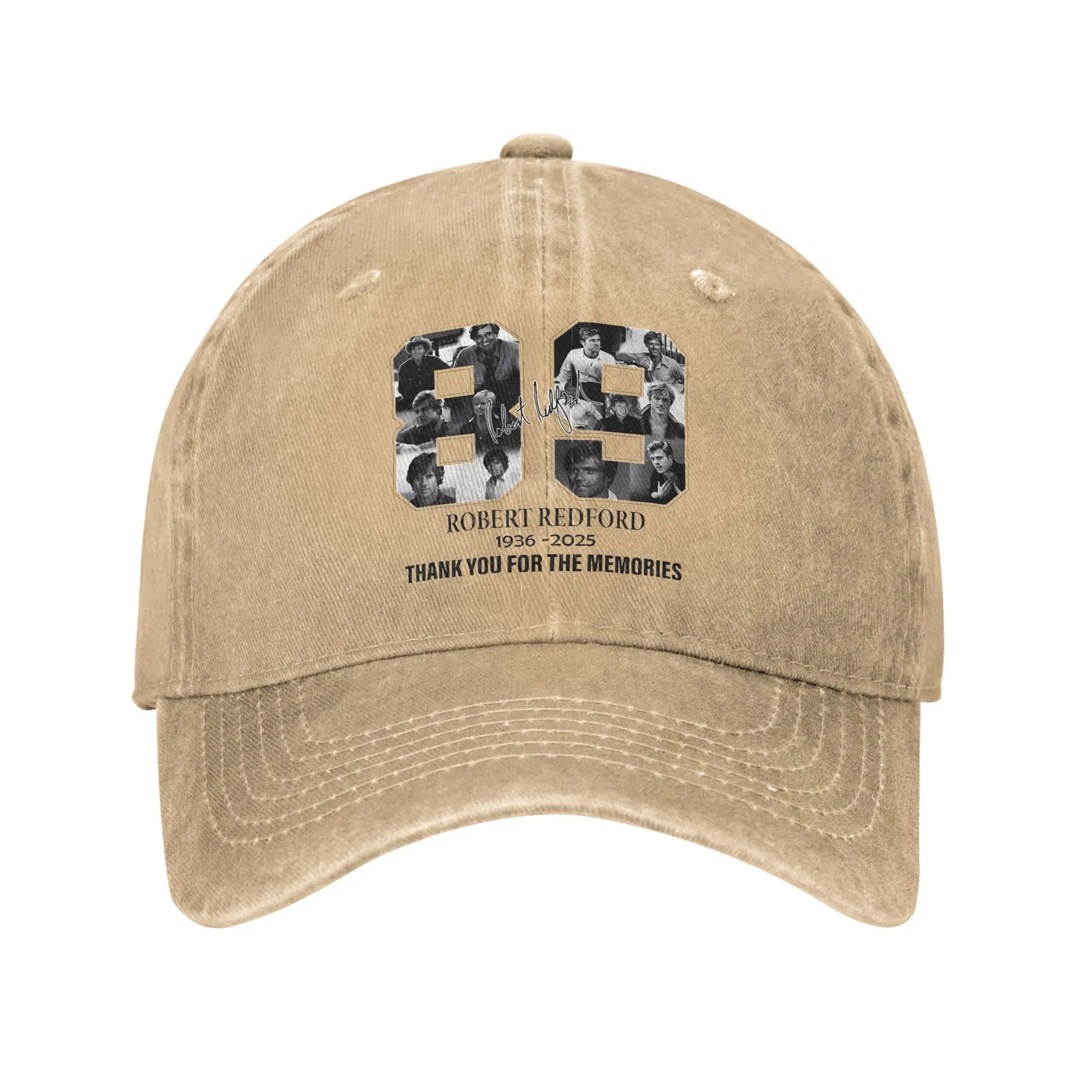 قبعة بيسبول 89 سنة روبرت ريدفورد شكرا على ذكريات الصيف y2k الهيب هوب القبعات للجنسين الرجال قبعات البيسبول الرياضية في الهواء الطلق #1