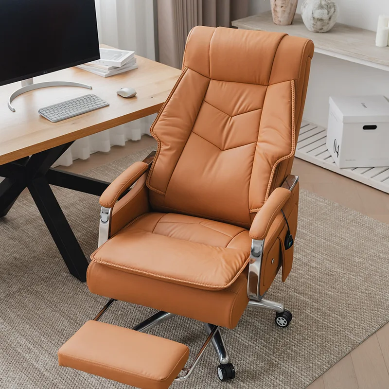 

Crosslegged Ergonomic Chair 8D Coordinated 7-Point Vibrating Solid Wood Frame Chairs Cadeira De Escritorio Office Furniture