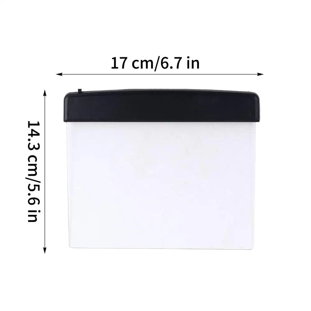 Flat LED Book Light – Clip-Free Detachable Panel Reading Light With Warm Yellow Glow, Portable For Bed, Desk, Travel, Dorm, Or Camping