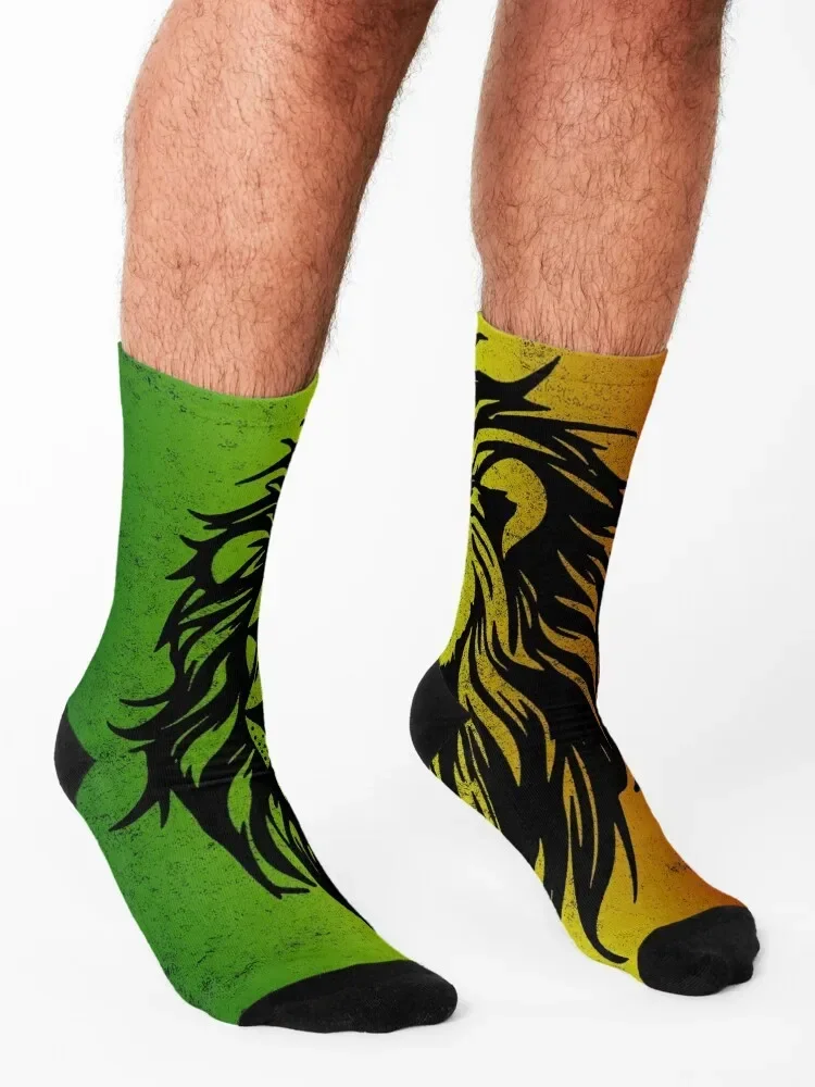 Modello leone Rasta Calzini uomo Scarponcini da trekking Calzini da donna da uomo