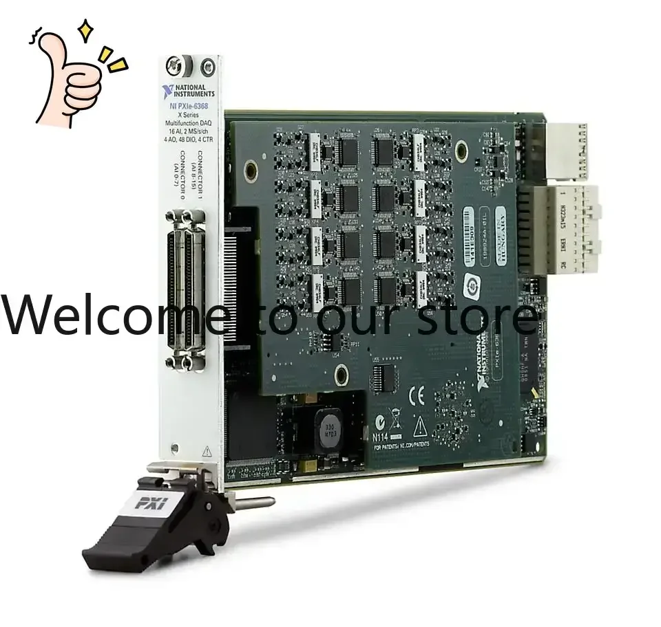 New NI PXIe-6368 781058-01 (PXI Multifunctional I/O Module)