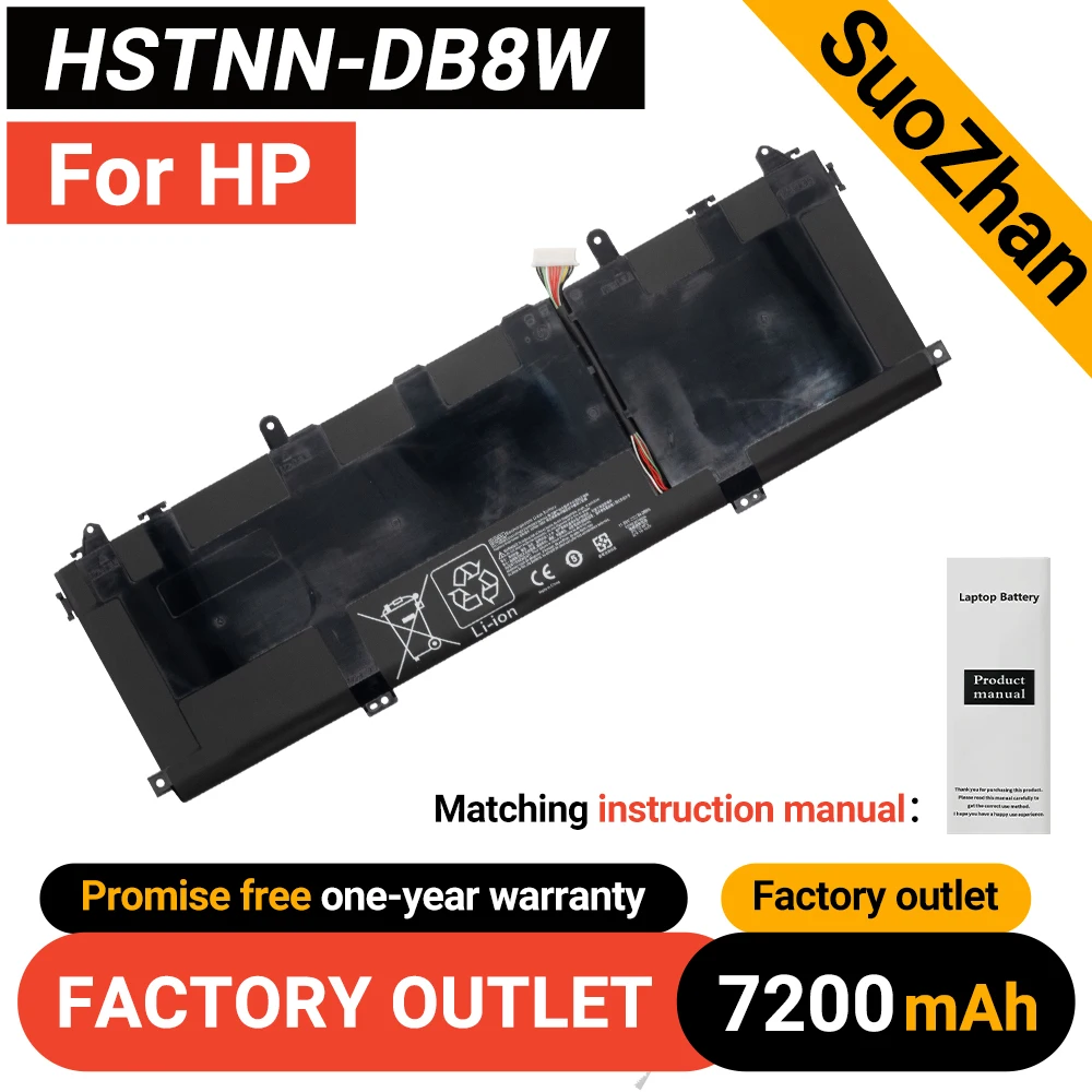 

SUOZHAN SU06XL HSTNN-DB8W L29184-005 Аккумулятор для HP Spectre X360 15-DF000 DF0000NR DF1040NR DF0013DX DF0033DX DF0008CA 84.08WH